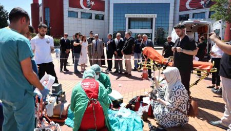 ADÜ’de tatbikat muvaffakiyetle yapıldı
