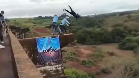 Brezilya’da can alan bungee jumping ihmalinin yeni manzaraları ortaya çıktı